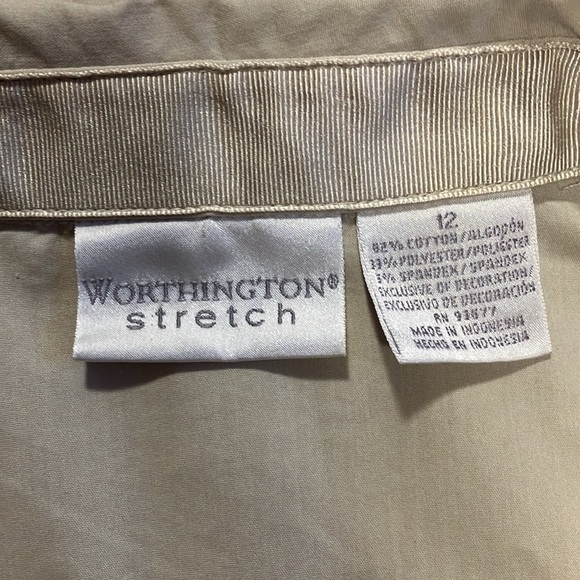 Worthington Stretch travel blouse - Picture 3 of 7